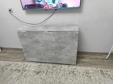 Стол трансформер Для кухни, Стол-книжка, цвет - Серый at lalafo.kg Стол трансформер Для кухни, Стол-книжка, цвет - Серый