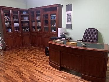 библия: Комплект офисной мебели, Кресло, Дерево, цвет - Коричневый — 1