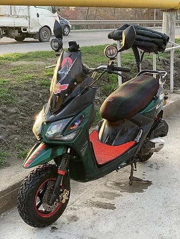багажник мото: Скутер 50 см³ (документы в наличии) - Двигатель: 4‑тактный, объем 49 — 4