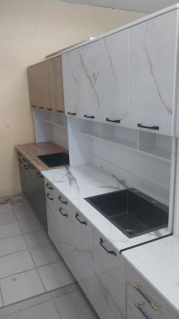 деревенская кухонная мебель: Кухонный гарнитур, Новый, ДСП, Бесплатная доставка — 3