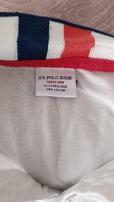 Комплекты одежды: Набор из двух детских поло, белые б/у. 1) ZARA Kids - размер: 9–10 — 3