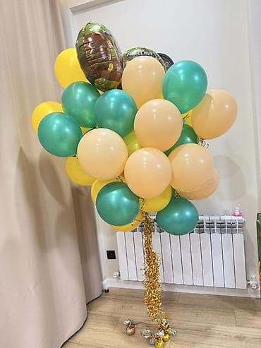 доллар гул фото: Шарики с гелием+ Happy Birthday баннер, все вместе 300 сом — 3