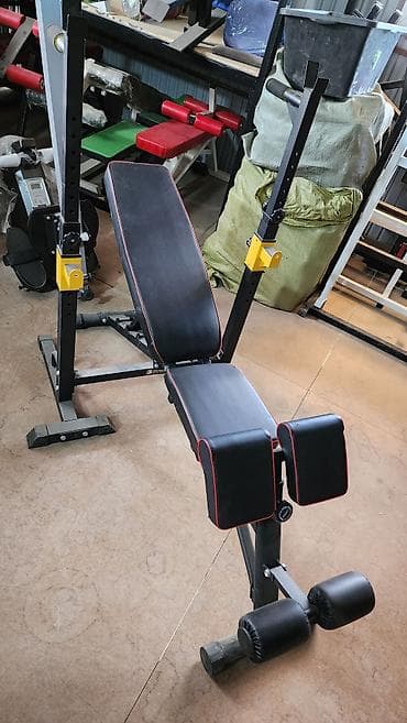 magic five: Скамья и стойка многофункциональный. жим лёжа пресс брусья парта — 1