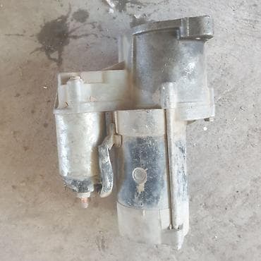 ремен генератора: Стартер Hyundai 1999 г., Б/у, Оригинал — 1