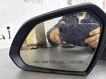 sonata 2017: Зеркало заднего вида боковое HYUNDAI SONATA LF 2018 лев. (б/у) — 1