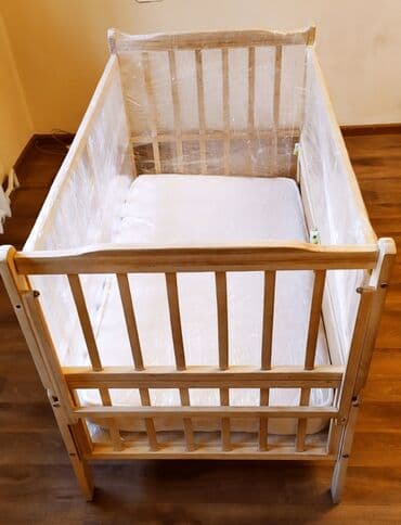 детская кровать 7 в 1: Детская односпальная кровать, Б/у, Для девочки, Для мальчика, С матрасом, Дерево, Самовывоз, Бесплатная доставка, Платная доставка — 2