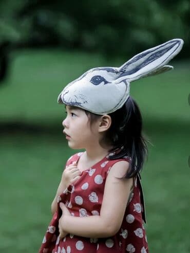 Декор и интерьер: Мягкая маска зайца, качественная держит форму 🤍 очень эстетично — 4