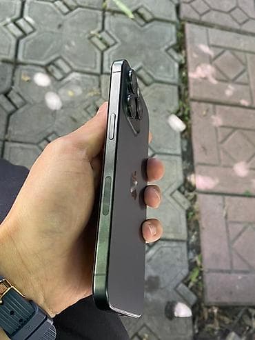 старые айфоны: IPhone 15 Pro Max, 256 ГБ, Черный, 87 % — 8