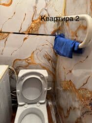 квартиры посуточно в бишкеке в районе политеха: 1 комната, Душевая кабина, Постельное белье, Парковка — 6