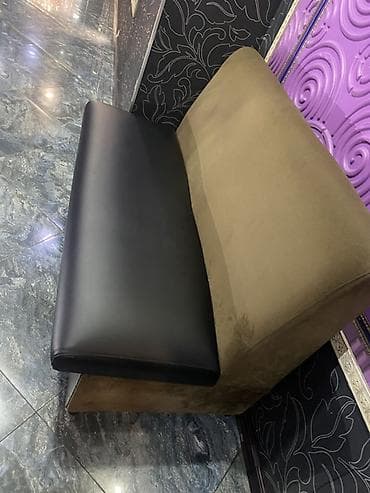 sofa bed: Диван-банкетка для кафе/холла Б/у - Формат: прямая банкетка с высокой — 3