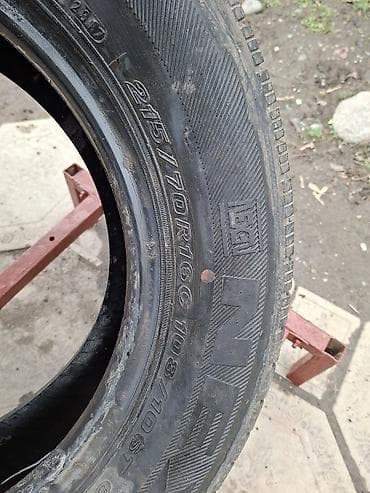 тико шины: Шины 215 / 70 / R 16, Лето, Б/у, Пара, Легкий коммерческий транспорт (C/LT), Корея, Nexen — 4