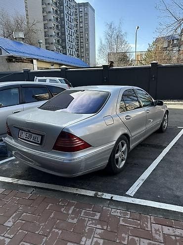 kia s: Mercedes-Benz S-Class: 2000 г., 4.3 л, Автомат, Газ, Седан — 2