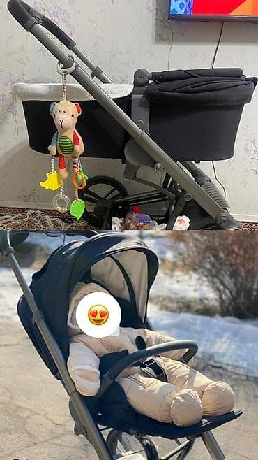 толкатели: Коляска, цвет - Черный, Б/у, Самовывоз — 1