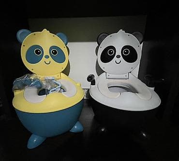 Сууга түшүрүү: Новые Жаңы Детский горшок-стульчик «Панда» - Яркий дизайн в виде — 5