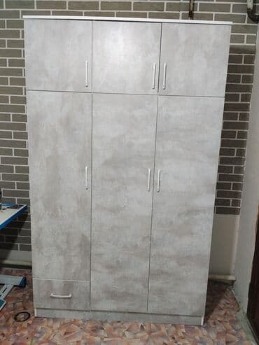 заказать компьютерный стол: Шкаф для одежды, Б/у, Прямой, ЛДСП — 4