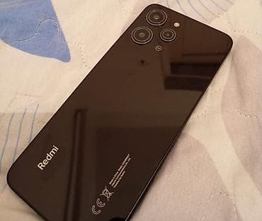 Redmi, Redmi 12C, Б/у, 128 ГБ, цвет - Черный