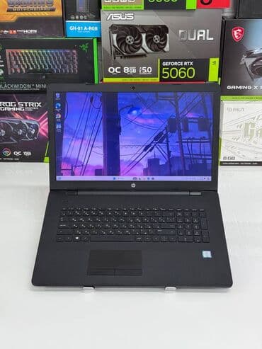 Ноутбук, HP, 8 ГБ ОЭТ, Intel Core i3, 17.3 ", Колдонулган, Татаал эмес тапшырмалар үчүн, эс тутум SSD