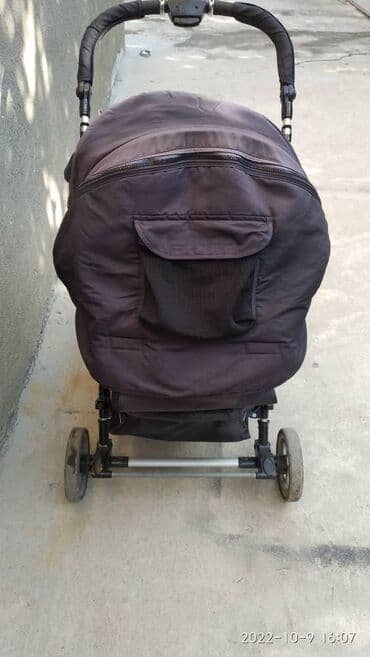 Коляскалар: Балдар арабасы, түсү - Кара, Колдонулган — 4