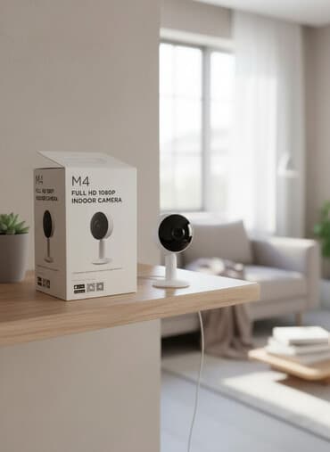 видео регистратура: Внутренняя Wi‑Fi камера Laxihub M4 - Разрешение Full HD 1080p для — 1