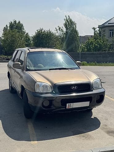 Продажа авто: Hyundai Santa Fe: 2003 г., 2.7 л, Автомат, Газ, Внедорожник — 2