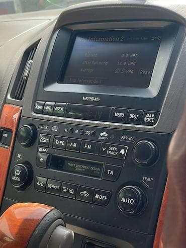 на лексус рх 330: Lexus RX: 2002 г., 3 л, Автомат, Бензин, Кроссовер — 9