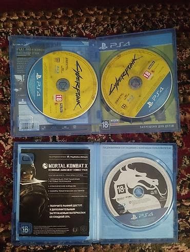 Игровые диски для PS4 — PS5 киберпанк полностью на русском языке отдам — 2