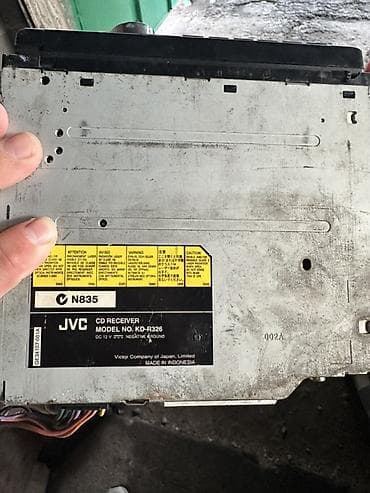 простой: Автомагнитола JVC KD-R326 - Формат 1-DIN - CD-ресивер с поддержкой — 3