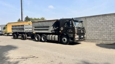 мотоцыклы урал: Самосвал камаз с прицепом — 1