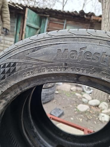 maje: Шины 225 / 55 / R 17, Лето, Б/у, Пара, Легковые, Корея, Kumho — 3