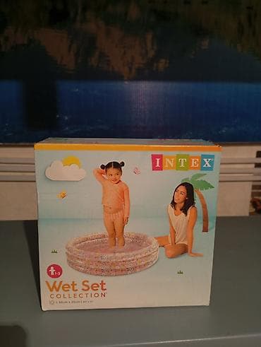Надувной детский бассейн Intex Wet Set Collection. - Серия: Wet Set lalafo.kg да Надувной детский бассейн Intex Wet Set Collection. - Серия: Wet Set