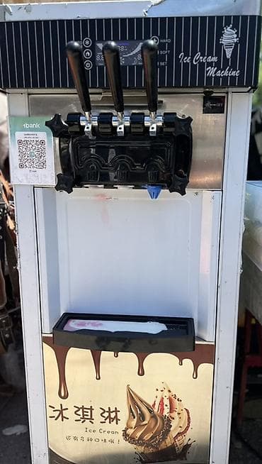 Өндүрүш үчүн жабдуулар: 🍦 Продаётся аппарат для мороженого 💰 Цена: 80 000 сом ✅ Практически — 2