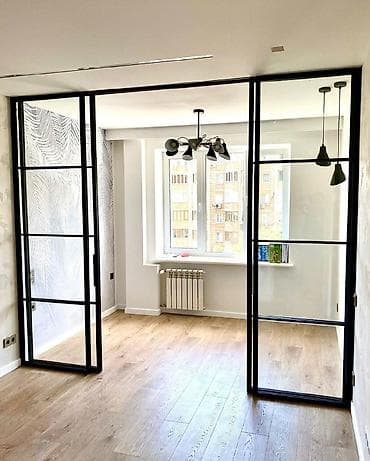 Окна на заказ: На заказ Лофт-перегородка, Бесплатный замер, Бесплатная доставка, Бесплатная установка — 9