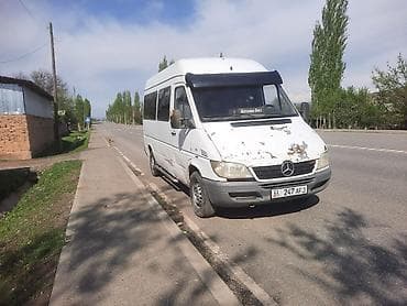 5 д полик: Mercedes-Benz Спринтер: 2004 г., 2.2 л, Ручные, Дизель, Фургон — 2