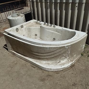 душевые ванны: Джакузи, Угловая, Акрил — 1