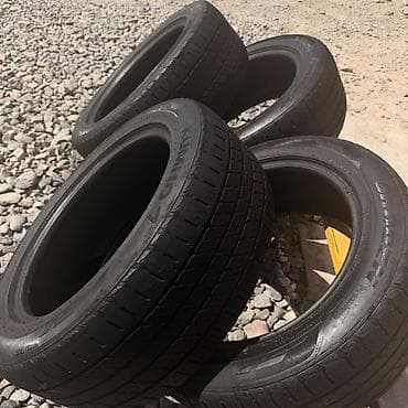 диски rays: Шины 235 / 55 / R 18, Лето, Б/у, Комплект, Внедорожные (АТ/МТ), Корея, Kumho — 2