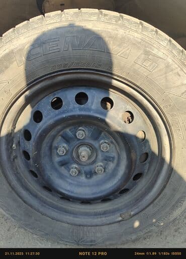 Колеса в сборе 205 / 65 / R 15, Зима, Б/у, Комплект, Легковые, Железные, отверстий - 5 — 4