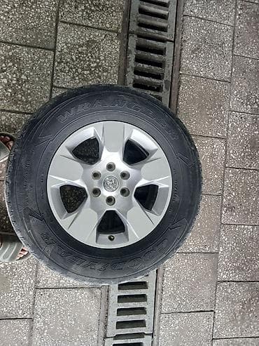 2 4 д: Колесо в сборе для внедорожника/пикапа. - Шина: Goodyear Wrangler — 1
