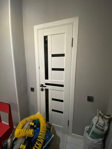 замена замков в металлической двери с выездом: Установка дверей — 1