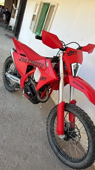танк мапет: Эндуро-мотоцикл JMT (JMTMOTOR), красный - Тип: кросс/эндуро - — 3