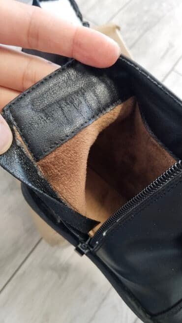 cat обувь: Детские ботинки для девочки, размер 28 - Цвет: чёрный - Внутренняя — 4