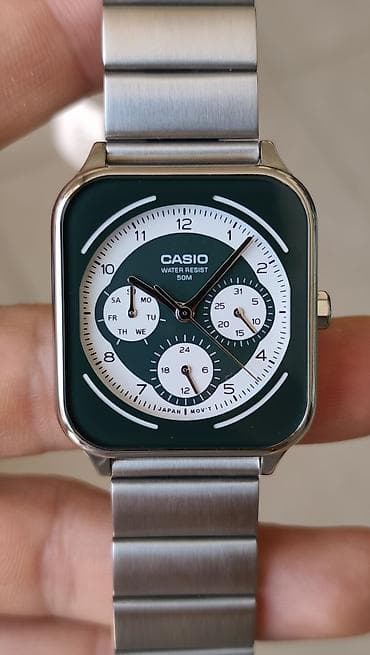 Аксессуарлар: Классикалык сааттар саат, Casio, Асыл нуска, Эркектердики, Жаңы — 2