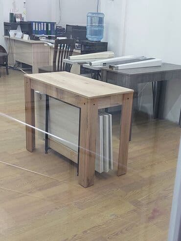 раздвижной обеденный стол: Стол трансформер длина 48 см - 3 метра ширина 1 метр высота 76,5 см — 1