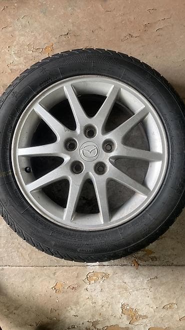 Шиналар жана дисктер: Дөңгөлөктөр монтажда 205 / 55 / R 16, Кыш, 1 даана, Куйма, тешиктери - 5 — 1