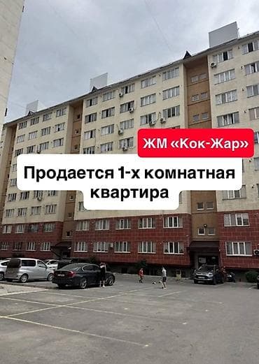 1 комната, 45 м², Кок-Жар мкр 7 этаж