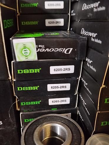 Подшипники радиальные шариковые DSBR 6205-2RS - Тип: 6205-2RS