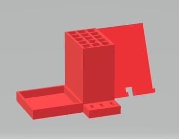 офисный органайзер: "Организуйте ваш рабочий стол с оригинальным органайзером 3D-печати! — 4