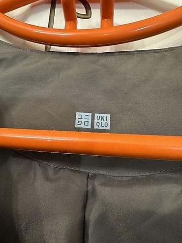 Лосиналар, леггинсылар: Пальто Uniqlo + платье - Пальто: лаконичное женское пальто Uniqlo без — 3