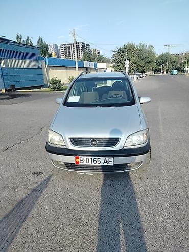 Opel Zafira: 2002 г., 1.8 л, Механика, Бензин, Универсал at lalafo.kg Opel Zafira: 2002 г., 1.8 л, Механика, Бензин, Универсал