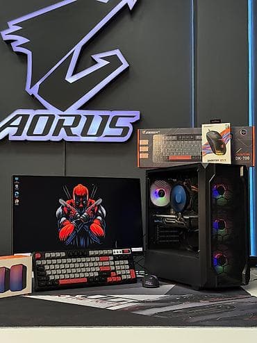 Компьютер, ядер - 6, ОЗУ 16 ГБ, Игровой, Intel Core i5, HDD + SSD