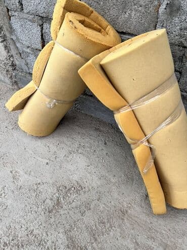 где купить синтепон для подушек: Два за 1000 с Поролоновые листы в рулонaх - Цвет: жёлтый/бежевый - — 1